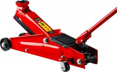 Подкатной домкрат с увеличенным подъемом STAYER Red Force R-33 3т, 135-410мм 43151-3