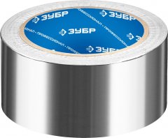 Лента алюминиевая клеящая (50 мм; 25 м) ЗУБР 12262-50-25