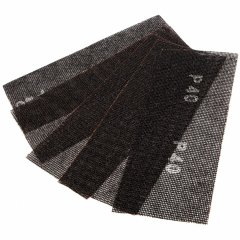 Сетка абразивная, P 40, 115 х 280 мм, 5 шт Denzel 75165