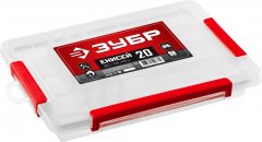 Пластиковый органайзер ЗУБР ЕНИСЕЙ-20 38192-12_z01