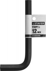 Имбусовый ключ STAYER STANDARD 12 мм 27405-12