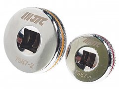 Набор адаптеров F1/4"хM3/8",F3/8"хM1/2" 2 предмета низкопрофильных JTC-7967