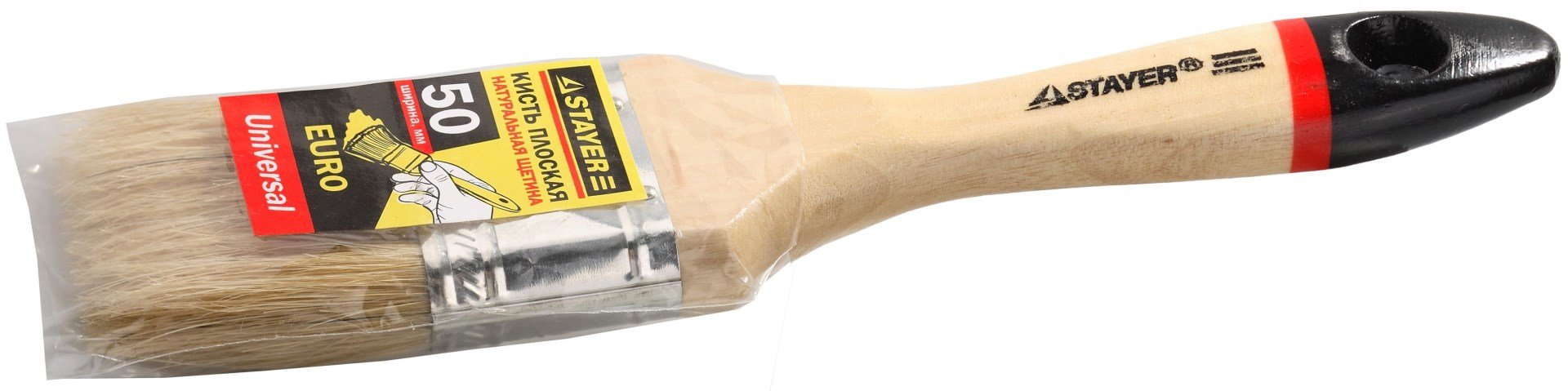 Плоская кисть STAYER UNIVERSAL-EURO 0102-075