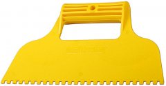 Пластмассовый зубчатый шпатель 8х8мм, 230мм STAYER 1022-8