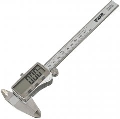 Штангенциркуль, 150 мм, электронный, большой дисплей, с глубиномером Denzel 31614