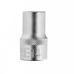 Головка торцевая 1/2, Е14, CrV Stels 13871