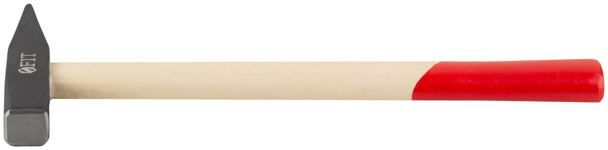 Молоток кованый, деревянная ручка 300 гр. FIT 44203
