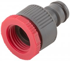 Адаптер внешний пластиковый 1/2" - 3/4" КУРС 76411
