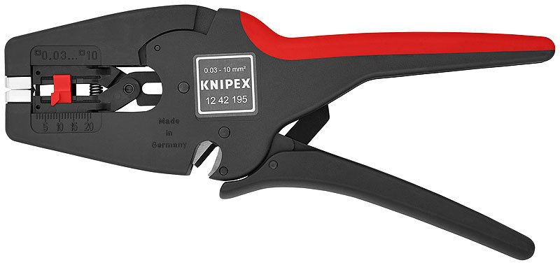 KNIPEX MultiStrip 10 автоматический стрипер 195 мм, ( KN-1242195SB )
