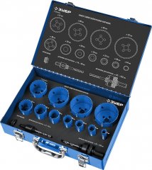 Набор биметаллических коронок ЗУБР Эксперт 13 предметов ЗУБР 29531-H11