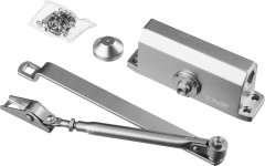 Дверной доводчик ЗУБР Эксперт для дверей массой не более 40 кг 37910-50