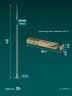 KRAFTOOL CHAINSAW круглый напильник для заточки цепных пил, 5.2 мм (16925-5.2)