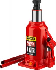 Гидравлический бутылочный домкрат STAYER RED FORCE, 16т, 230-460 мм, 43160-16 43160-16_z01