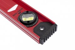 Уровень алюминиевый &quot;Рельс&quot;, 800 мм, 3 глазка, усиленный Matrix 34008