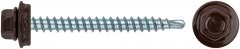 Шурупы кровельные со сверлом 4.8 х 50 коричневый RAL-8017  250 шт.  XВАТ 23544-4