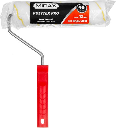 Малярный валик MIRAX POLYTEX Pro 03816-24