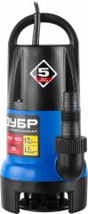 Погружной дренажный насос для грязной воды ЗУБР Профессионал Т7 АкваСенсор НПГ-Т7-400