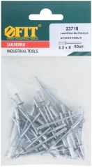 Заклепки мелкая фасовка, 50 шт., 3.2 х 8 мм FIT 23718