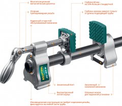 Трубная струбцина KRAFTOOL PC-34-6 3/4" 32301-1