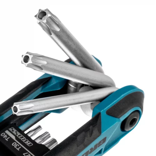 Набор ключей имбусовых Tamper-Torx , складные, 8 шт, CrV Gross 16413