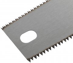 Ножовка по дереву двусторонняя, каленый средний/мелкий зуб 7 TPI /11 ТPI, 400 мм FIT 40580