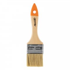 Кисть плоская Slimline 2" (50 мм), натуральная щетина, деревянная ручка Sparta 824305