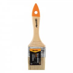 Кисть плоская Slimline 2" (50 мм), натуральная щетина, деревянная ручка Sparta 824305