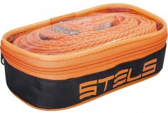 Трос буксировочный 3.5 т, 5 м, 2 крюка, сумка на молнии Россия Stels 54379