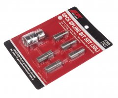 Набор бит 1/2" SPLINE с держателем М5-12 6 предметов JTC-5365