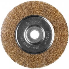 Щетка дисковая для УШМ, проволока 0.3 мм, 175х22 мм ЗУБР 35187-175_z01