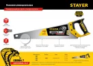 Универсальная ножовка пила STAYER Cobra 7 400 мм, 7 TPI, 1510-40_z02