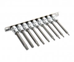 Набор насадок STAR PLUS 3/8" TP10-TP50 9 предметов JTC