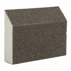 Губка для шлифования, 120 х 90 х 25 мм, трапеция, мягкая, P 100 Matrix 75730
