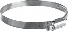Червячный хомут ЗУБР Х-9н 30-48 мм, оцинкованный, 50 шт. 37807-48