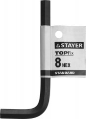 Имбусовый ключ STAYER STANDARD 8 мм 27405-8