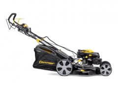 Газонокосилка CHAMPION LM5346E (4,4кВт привод 525мм70л25-75мм 1рычаг/7, 37,2кг 4в1, эл. запуск)