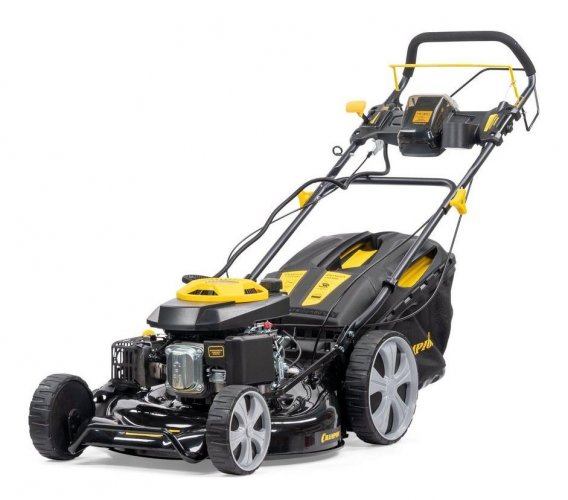 Газонокосилка CHAMPION LM5346E (4,4кВт привод 525мм70л25-75мм 1рычаг/7, 37,2кг 4в1, эл. запуск)