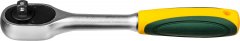 Трещотка для торцовых головок KRAFTOOL Expert Сr-V сталь, 72 зубца, 1/4" 27791-1/4_z02