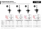 Кромочная калевочная фреза ЗУБР Профессионал №2, 22.2х13 мм, радиус 4.8 мм 28785-22.2