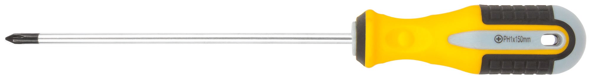 Отвертка "Старт", CrV сталь, прорезиненная ручка 5х150 мм РН1 FIT 55175