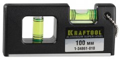 Магнитный компактный уровень KRAFTOOL Mini-Pro 100 мм 1-34861-010