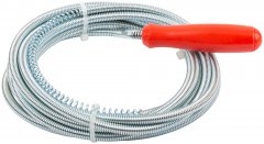 Трос сантехнический для чистки труб  3 м x 6,0 мм FIT 74336