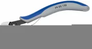Прецизионные кусачки боковые для электроники вороненые 125 мм, KNIPEX, ( KN-7902125SB )