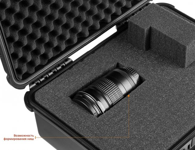 Ударопрочный пластиковый ящик KRAFTOOL Pazer степень защиты IP55, 10" 38251-10