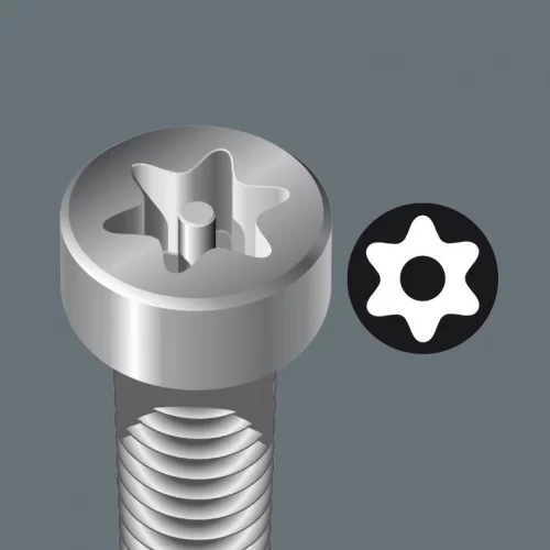 367 Отвертка TORX® BO, TX 9 x 60 mm, WERA, ( WE-138259 )