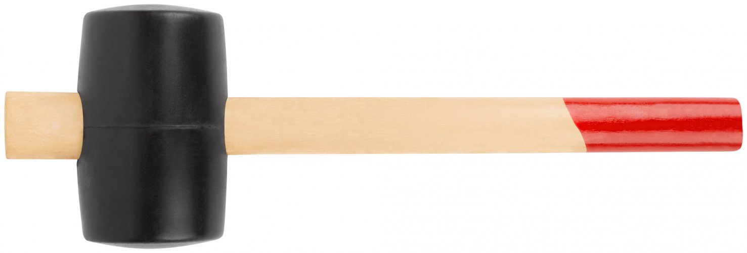 Киянка резиновая, деревянная ручка 70 мм ( 750 гр ) КУРС 45375
