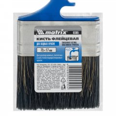 Кисть флейцевая "Водные краски" Color Line 75 х 17 мм Matrix 83385