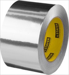 Алюминиевая лента STAYER Professional, до 120С, 50мкм, 75мм х 50м 12268-75-50