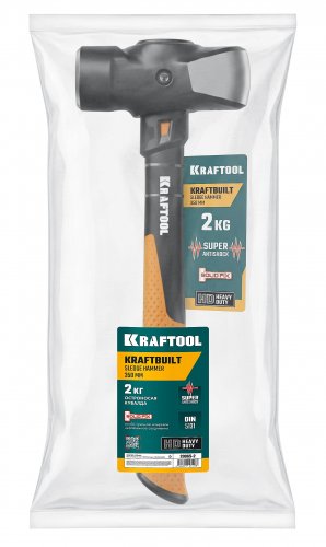 KRAFTOOL KRAFTBUILT 2кг, 350 мм, остроносая кувалда (20065-2)