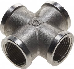 Крестовина внутренняя резьба 3/4", никель, GENERAL FITTINGS 51048-3/4